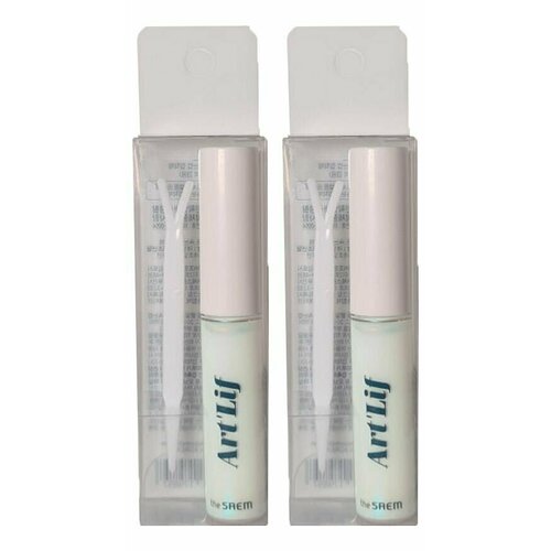 The Saem, Клей для верхнего века, накладных ресниц, страз Art'Lif Eyelash Adhesive, 5 мл, 2 шт