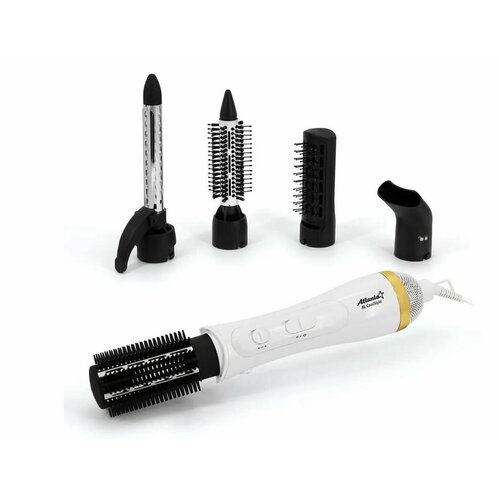 Фен щетка для волос 5 в 1 Atlanta ATH-6842 white 341900₽