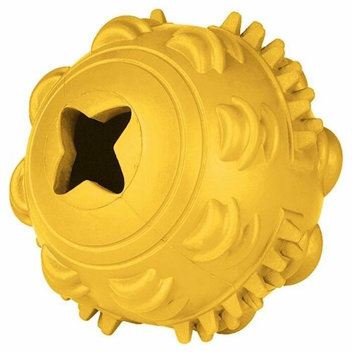 Игрушка для собак Mr.Kranch Мяч, размер 8x8x8см, желтая