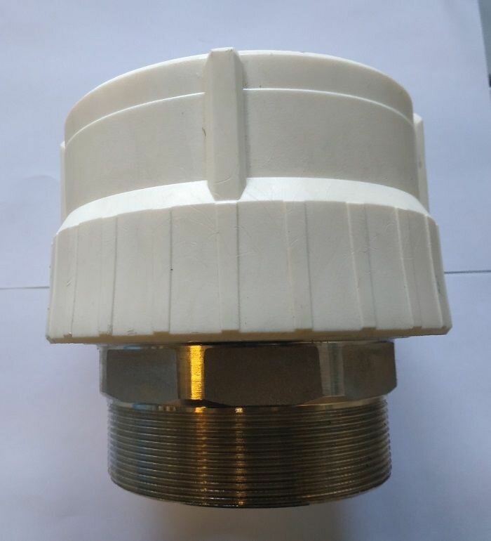 Муфта полипропиленовая 110*4" НР Kalde под ключ, 2.4050.43.110