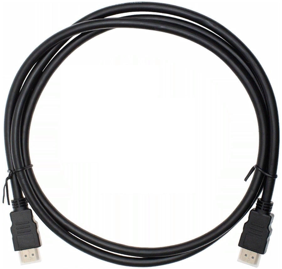 Кабель Cactus аудио-видео HDMI (m)/HDMI (m) 1.5м. Позолоченные контакты черный