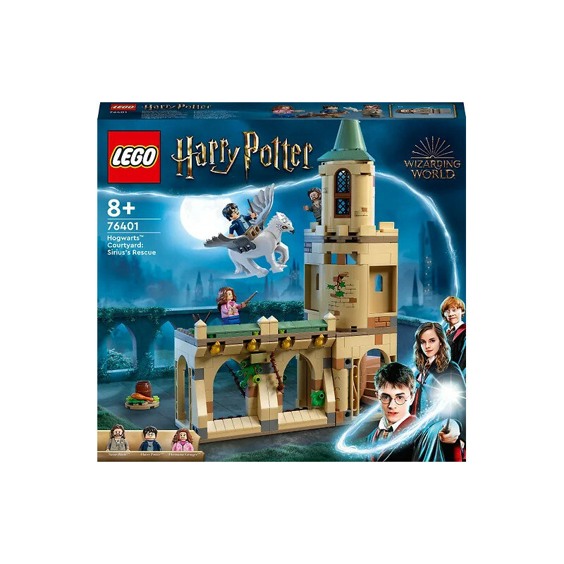 Конструктор LEGO Harry Potter "Двор Хогвартса: спасение Сириуса" 76401 - фото №9