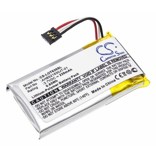 Аккумулятор Cameron Sino для компьютерной мыши Logitech Ultrathin Touch T630 pn 533-000069 AHB521630PJT-01 2300мАч 996₽