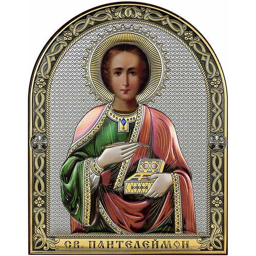 Икона Святой Пантелеймон 6405/CT, 23.7х29.9 см