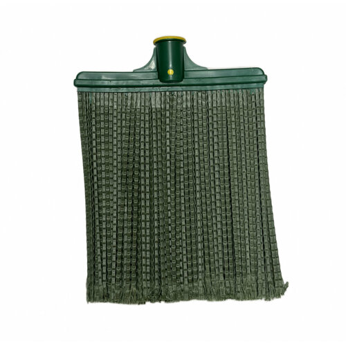Метла плоская 270 х 260 мм полипропиленовая распушенная без черенка BERHAU 101901