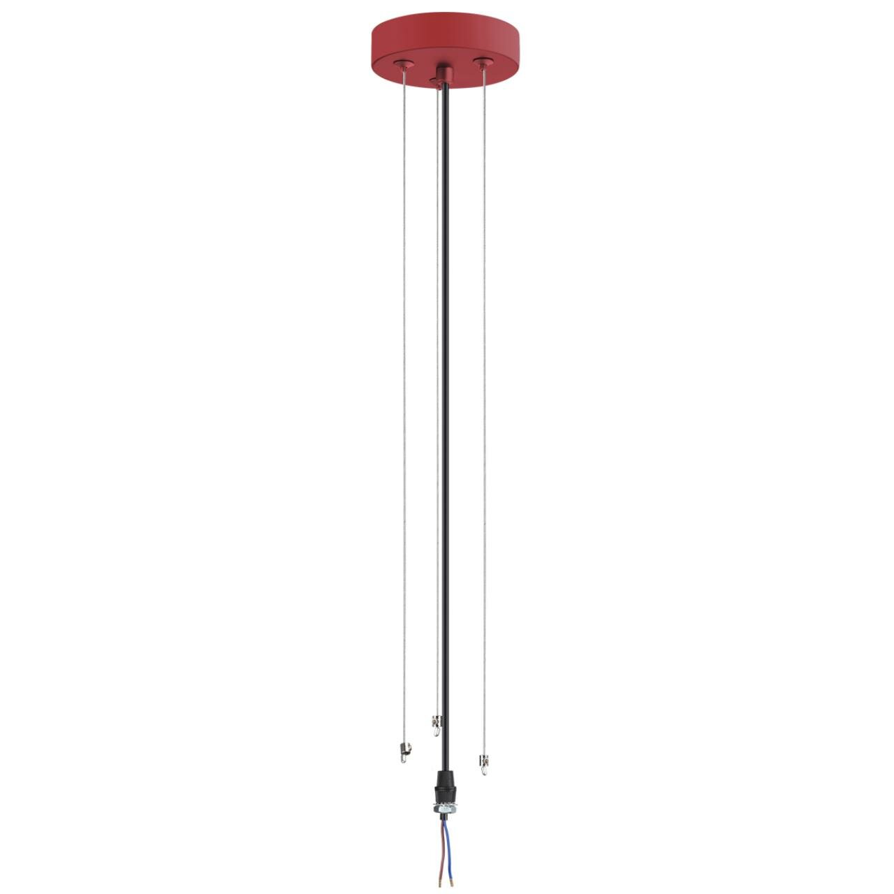 7705/L SN Подвесное крепление для светильника MACARON LED металл/красный 12м MACARON