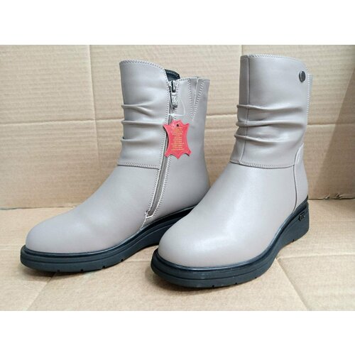 Полусапоги  Evalli, размер 36, серый