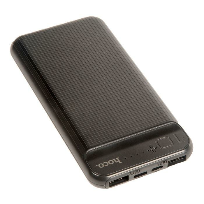 Внешний аккумулятор HOCO J52 New joy mobille, 2.0А (10000mAh) black