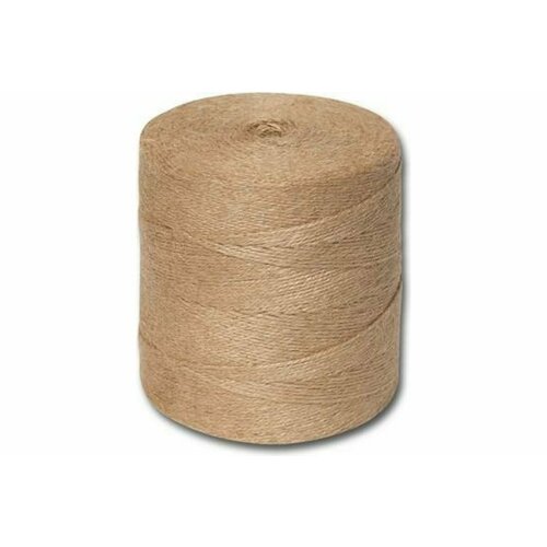 Джутовый шпагат ЩИТ ШД 1,2 ктекс П 2 пол. 2-ниточный в боб. по 1,5 кг в термопленке