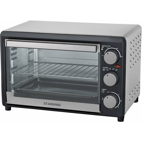 Мини-печь Starwind SMO2044 18л 1200Вт серебристый 432000₽