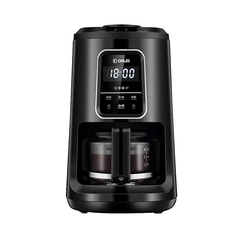 Капельная кофемашина Xiaomi Donlim Automatic Grinding Brewing Coffee Machine 600ml Black (DL-KF1061)