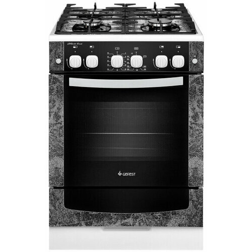 Плита Газовая Gefest ПГ 6500-02 0313 черный без крышки реш чугун 4050000₽
