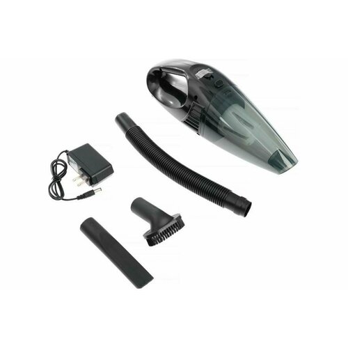 Автомобильный пылесос Cartage беспроводной 3 насадки 120 Вт 12 В черный 5377454 474200₽