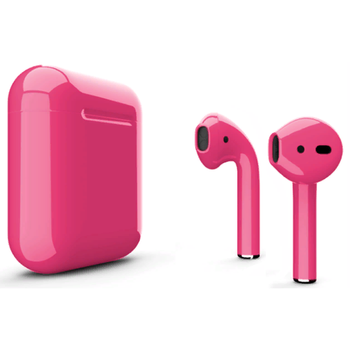 Беспроводные наушники Apple AirPods 2 Color глянцевый розовый 1741000₽