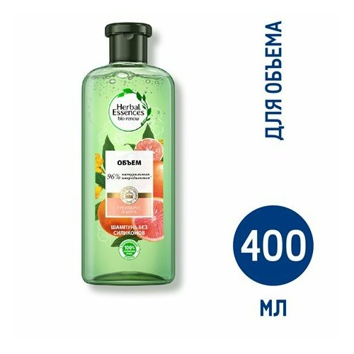 Шампунь Herbal Essences Белый Грейпфрут и мята, 400мл herbal essences шампунь herbal essences белый грейпфрут и мята 400 мл