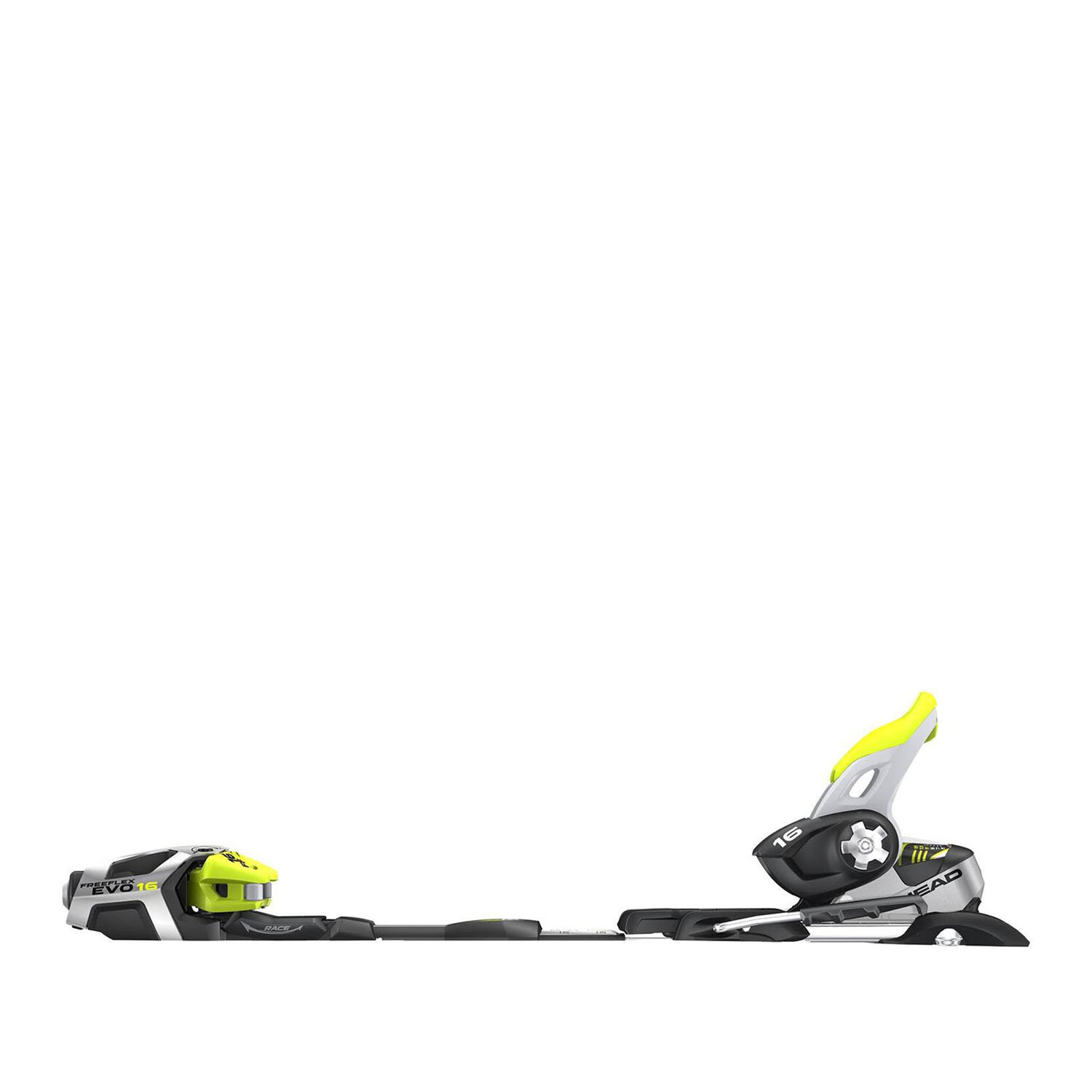 Горнолыжные крепления HEAD независимые FREEFLEX EVO 16 BRAKE 85 [A] black/white/flash yellow (мм:85)