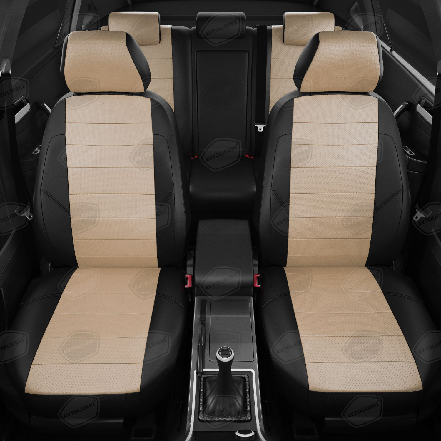 Чехлы на сиденья Mazda 5 (Мазда 5) CR с 2006-н в микровэн 5 мест
