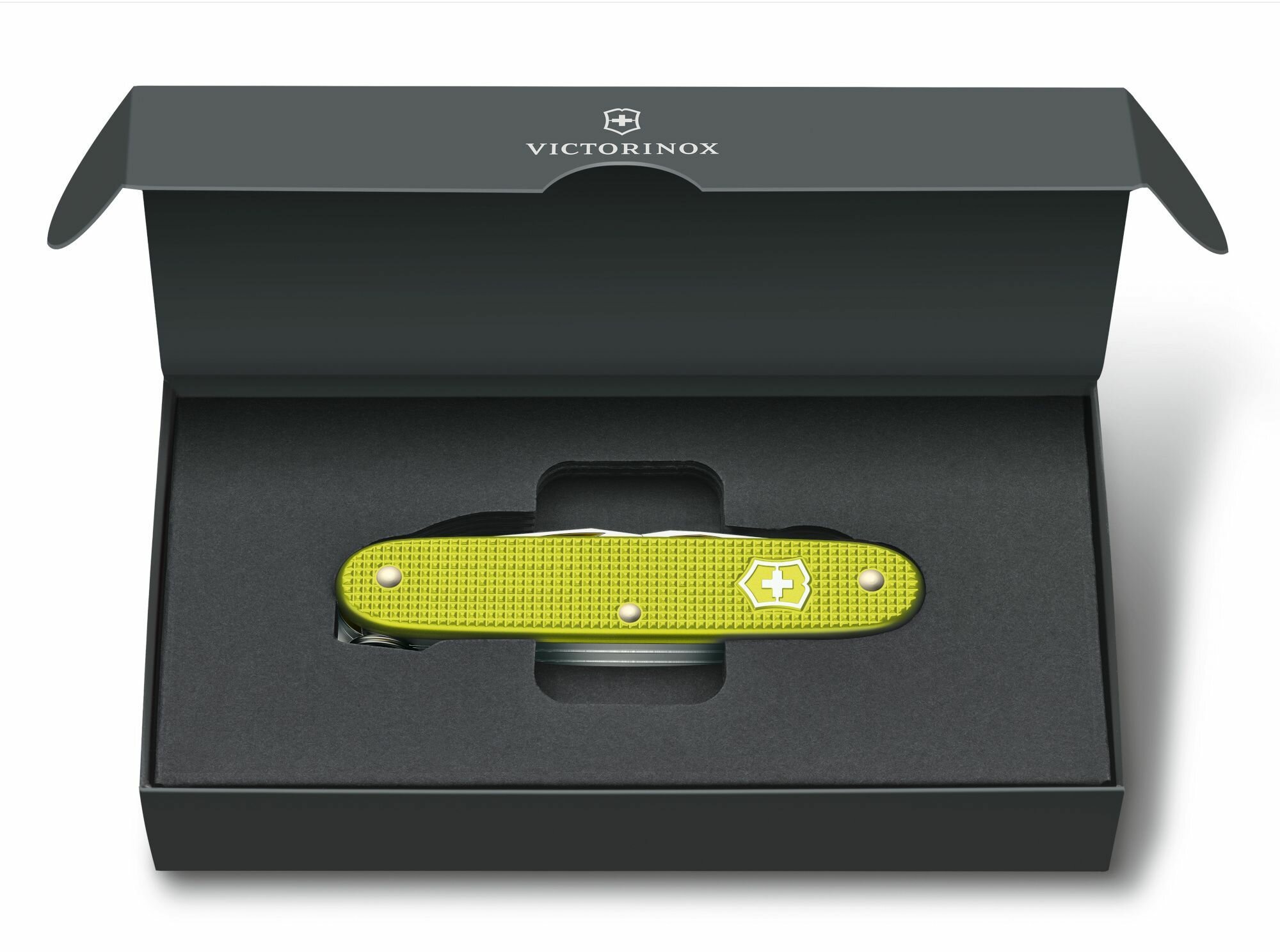 Нож Victorinox Pioneer X желтый (0.8231.l23) - фото №5