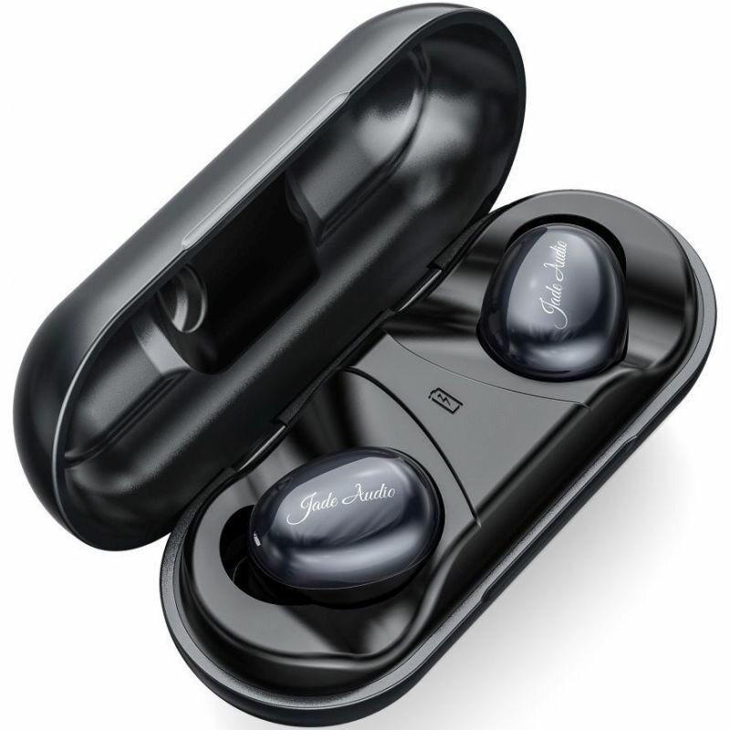 Наушники с микрофоном FIIO Jade Audio EW1, Bluetooth, вкладыши, черный [80000987] - фото №11