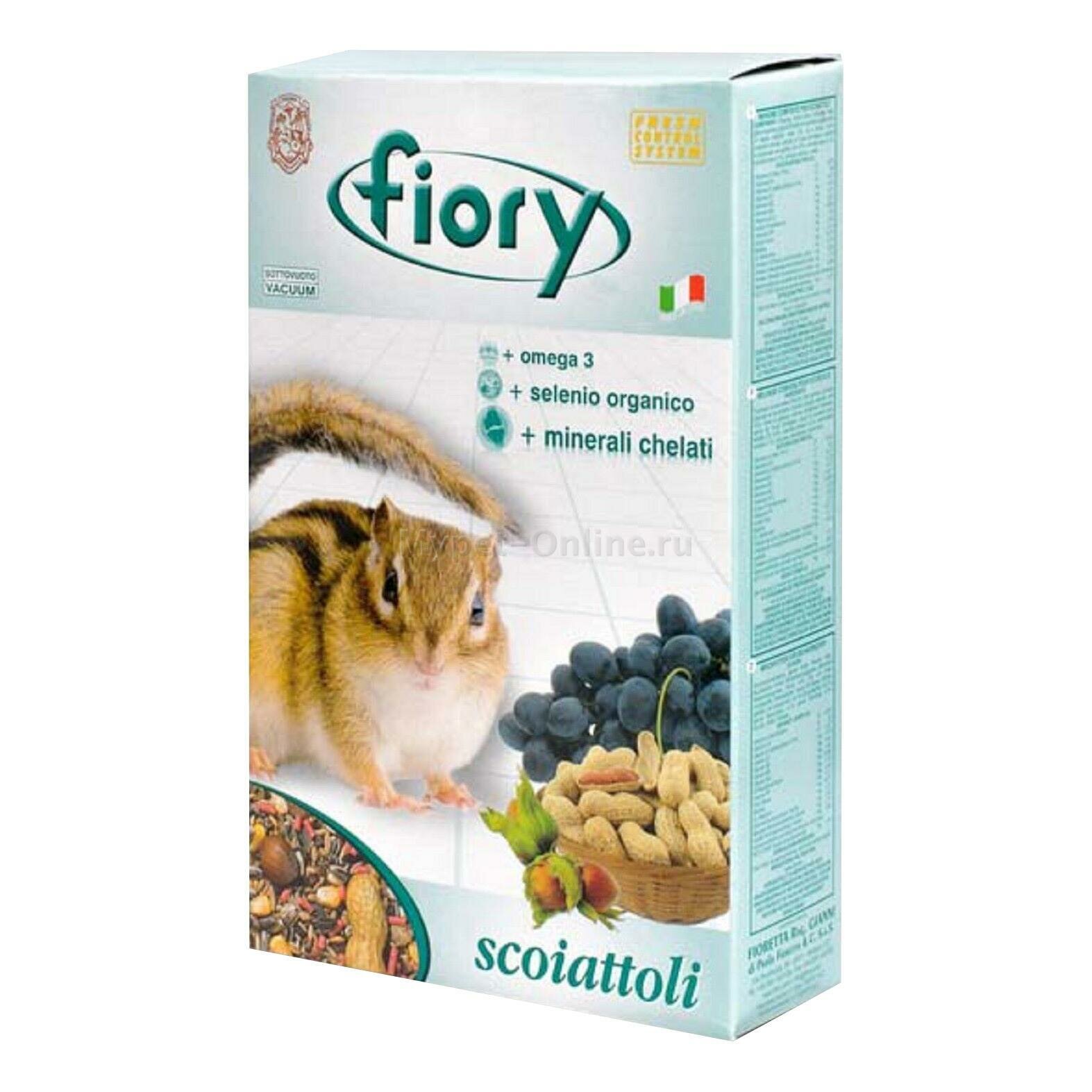 Корм для белок Fiory Scoiattoli 850 г семена злаки орехи