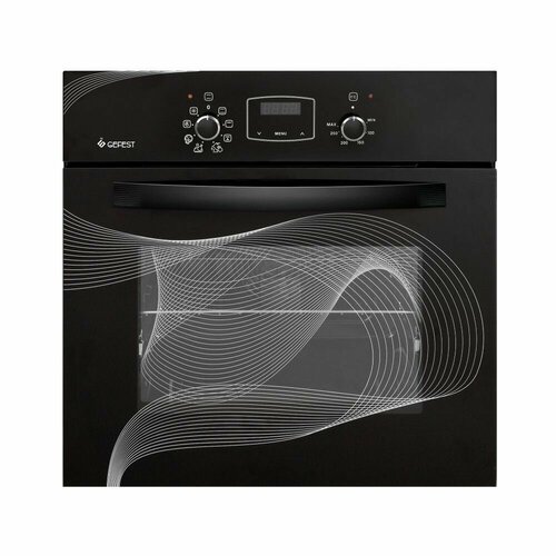 Духовой шкаф электрический ГЕФЕСТ ЭДВ ДА 622-02 К26 черн с 3D рисунком 2926400₽