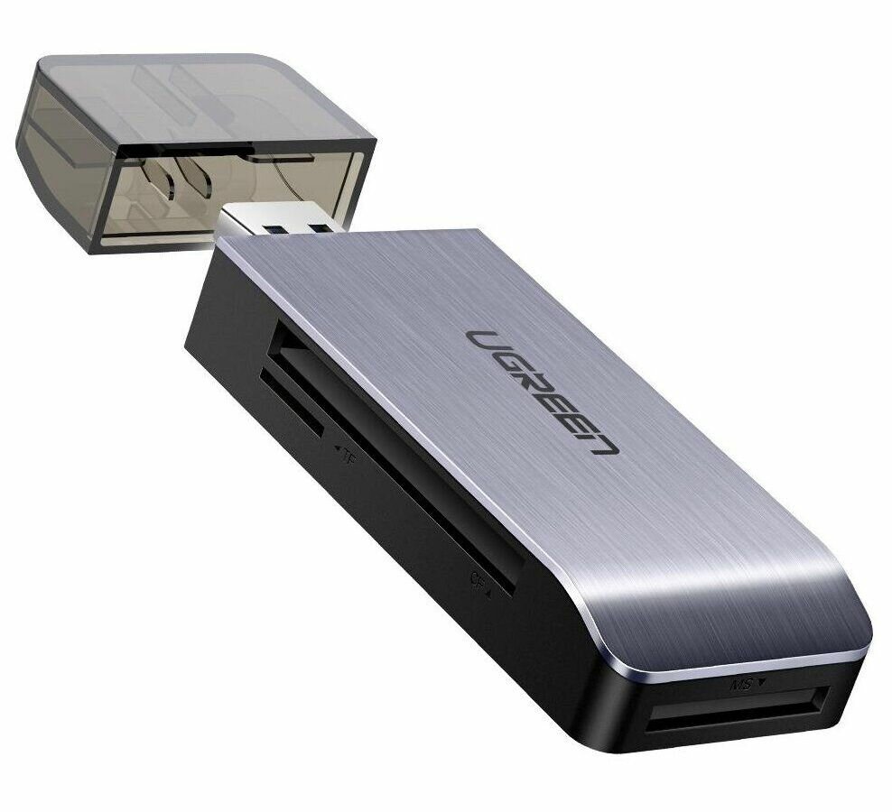 Карт-ридер Ugreen CM180 USB-A 3.0 - TF/SD/CF/MS 50541