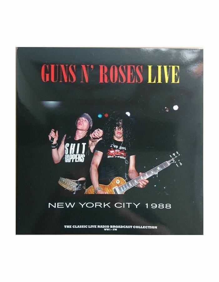 Виниловая Пластинка Guns N Roses, Live In New York City 1988 (9003829977516) IAO - фото №8