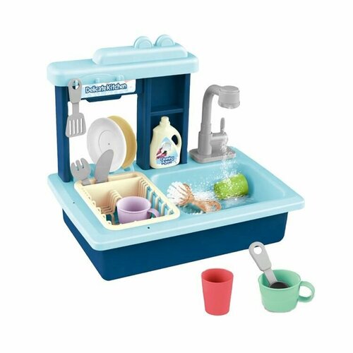 Детская развивающая игрушка для девочек и мальчиков, наборы для мытья посуды