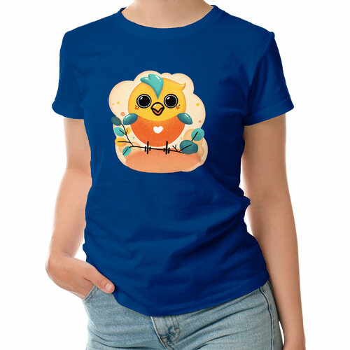 фото Футболка roly, размер s, синий