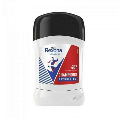 Rexona Дезодорант стик Champions, 50 мл