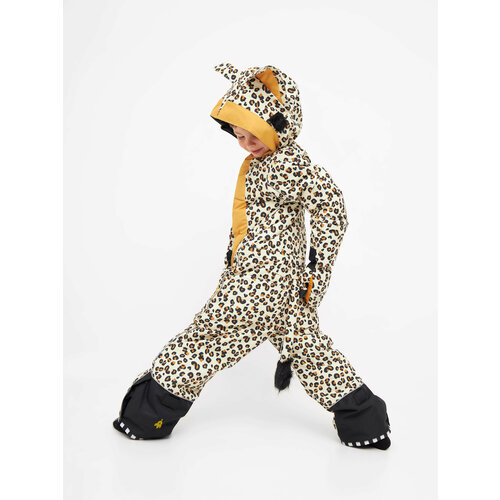 фото Комбинезон weedo leopard, размер s, желтый