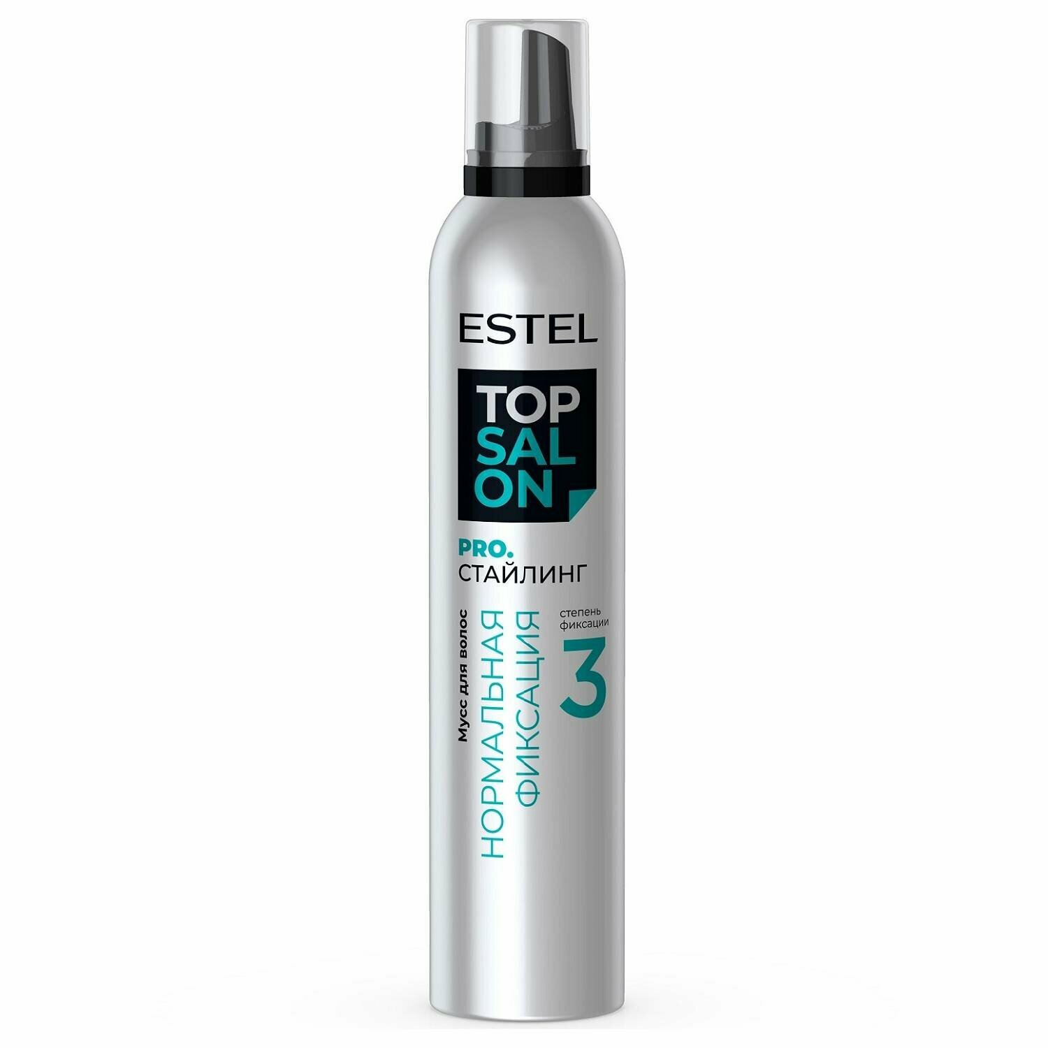 ETS/M3/350 Мусс для волос ESTEL TOP SALON PRO. стайлинг нормальная фиксация (350 мл)