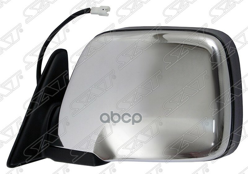 фото Зеркало Toyota Land Cruiser 80 90-98 Lh 3 Контакта Хром Lhd Sat арт. ST-TY88-940-B2