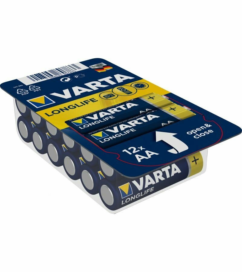 Батарейка Varta 04106101436 Alkaline 1.5V (4106) (6/60/300) - фото №4