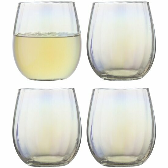 Набор стаканов Liberty Jones для воды Gemma Opal, 460 мл, 4 шт. (HM-GOL-CP-460-4)
