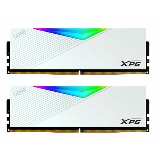 Оперативная память 32Gb DDR5 6400MHz ADATA XPG Lancer RGB AX5U6400C3232G-DCLARWH 3517200₽