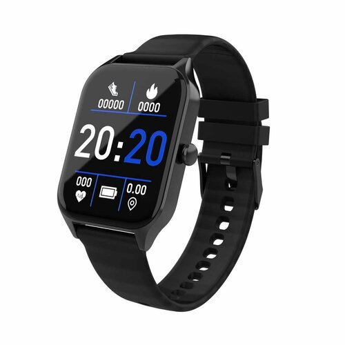 Смарт-часы HIPER IoT Watch FIT Black hdy sb03 выключатель hiper iot switch b03