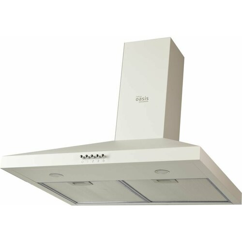 Вытяжка каминная OASIS KB-60W белый кнопочное управление 778800₽