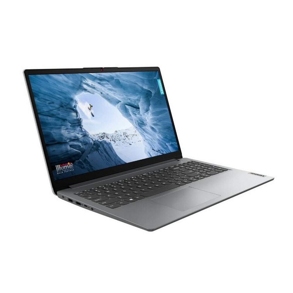 Ноутбук 15.6" IPS FHD LENOVO IdeaPad 1 grey (Cel N4020/4Gb/128Gb SSD/VGA int/W11) (82V700DURK)