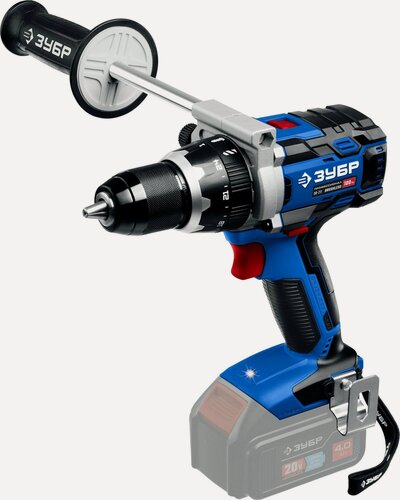 Изображение товара Дрель-шуруповерт Профессионал, ЗУБР, Т7, 20 В, 100 Нм, без Аккумуляторной батареи