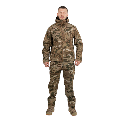 Костюм тактический Softshell камуфляж L