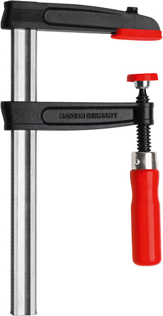 Струбцина чугунная 200/60, 5.5 кН, деревянная ручка Bessey TPN20B6BE