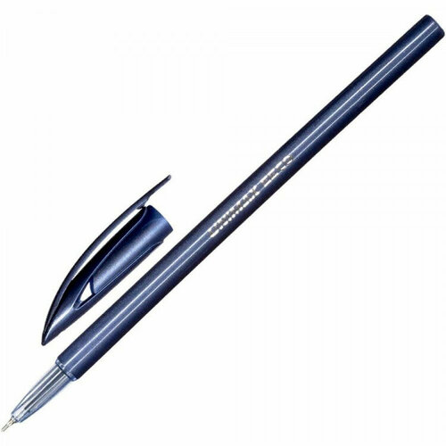 Ручка шариковая не прозрачный корпус (Unimax) EECO синий, 0,7мм, игла, масло арт.722462. Количество в наборе 50 шт.