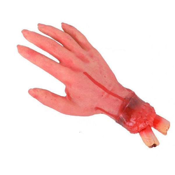Прикол "Кровавая рука" на Хэллоуин, длина 25 см