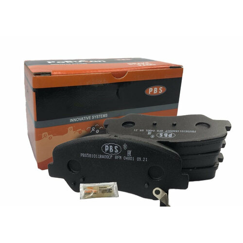 Колодки тормозные передние Hyundai Solaris/ KIA Rio (11-) 