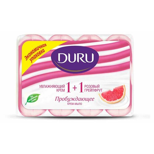 Мыло туалетное Duru Грейпфрут, 4 x 90 г
