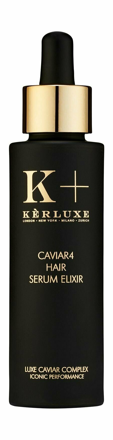 Сыворотка-эликсир для питания и восстановления волос с якорными экстрактами Kerluxe Caviar4 Hair Serum Elixir