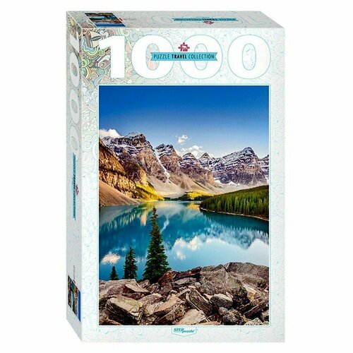 Пазл «Озеро в горах», 1000 элементов (комплект из 4 шт)