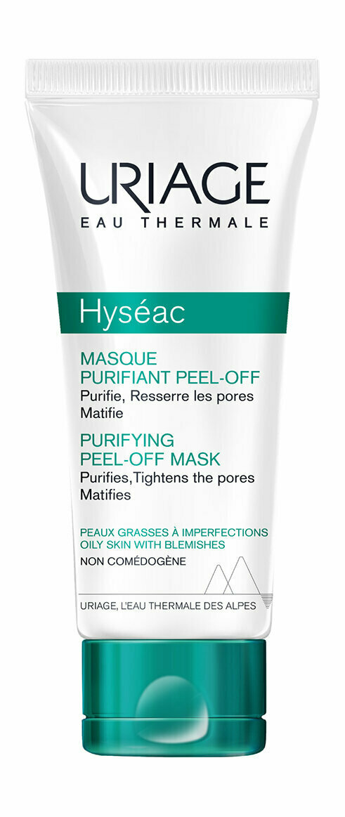 Очищающая маска пленка для лица Uriage Hyseac Purifying Peel Off Mask