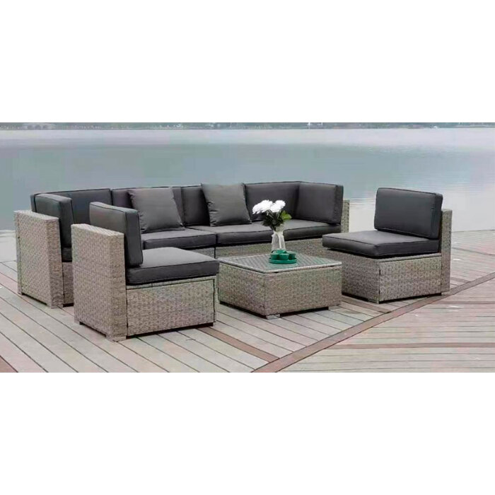 Комплект мебели Афина мебель YR822C Grey подушка серая
